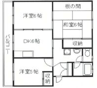 グリーンハイツ青葉台の間取り画像