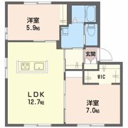 ミニヨンハイツ B棟の間取り画像