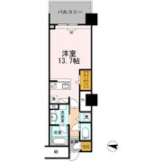 セントラルレジデンスの間取り画像