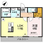 Le ciel (ﾙ ｼｴﾙ) Ⅰの間取り画像