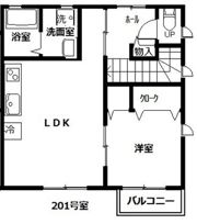 アリエッタMの間取り画像