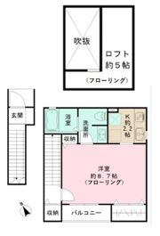 グランヴィスタ四ツ谷の間取り画像