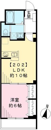 エスポワールの間取り画像