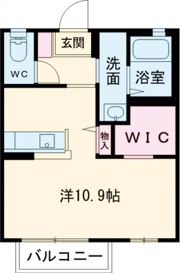 クリークバレー Bの間取り画像