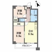 アーバンコア南浜田の間取り画像