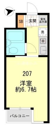 日神パレス戸塚の間取り画像