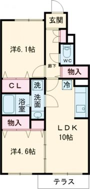 ソレアードの間取り画像