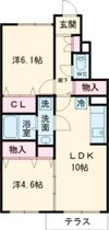 ソレアードの間取り画像