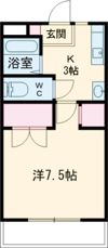 フレミールⅢの間取り画像
