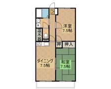 マンションシャトルの間取り画像