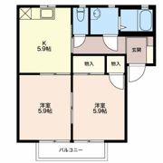 エコールの間取り画像