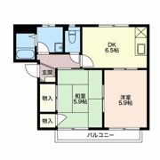 フレグランスアゼリア Aの間取り画像