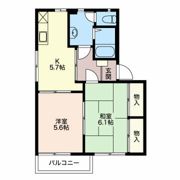 コート岡田屋 Eの間取り画像