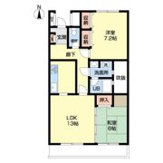 ファミーユ金井の間取り画像
