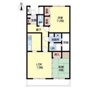 ファミーユ金井の間取り画像