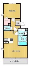パークヴィラ下南部Ⅰの間取り画像