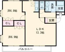 サンライズガーデンの間取り画像
