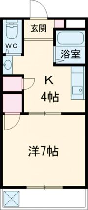 フレミールⅡの間取り画像
