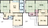伊加賀寿町貸家の間取り画像
