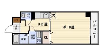 レジデンスFUKUの間取り画像