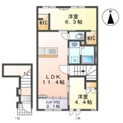 ステラコートBの間取り画像