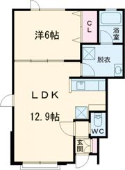 CS TOKURAの間取り画像