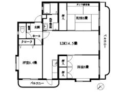 ファインビューの間取り画像