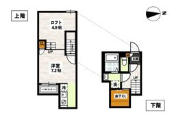 ADC高島駅東の間取り画像