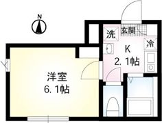 コンフォート川崎の間取り画像
