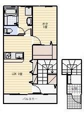 LOTUS篠原の間取り画像