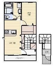 LOTUS篠原の間取り画像