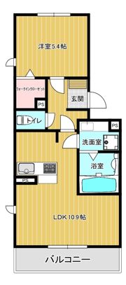 パークヴィラ下南部Ⅰの間取り画像
