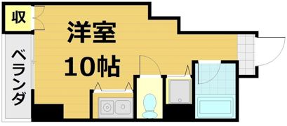 ファーストコート七条烏丸の間取り画像