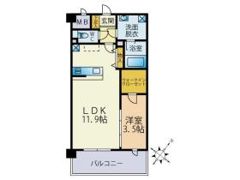 SYKプレミール東那珂の間取り画像