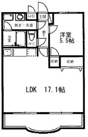 ローズガーデンⅡの間取り画像