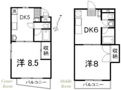 エスペールⅠの間取り画像