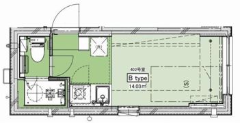 FABRIC代々木上原の間取り画像