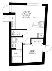 グランメゾン渋谷本町の間取り画像