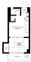 シャンボール新高円寺の間取り画像