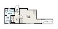 ランド横浜蒔田の間取り画像
