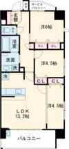 プレサンス ロジェ 庄内通駅前の間取り画像