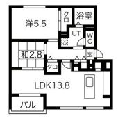 サンハイツsanaeIIIの間取り画像