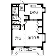 シャルム岐阜の間取り画像
