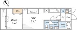 リブリ・船橋Ⅳの間取り画像