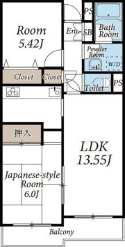 ガレット松戸元山の間取り画像