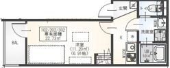 GRADUS西大宮の間取り画像