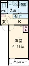GRADUS西大宮の間取り画像