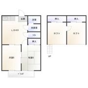 コーポラスノベルティD棟の間取り画像