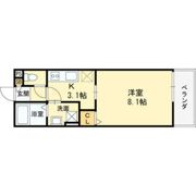 仮称)高槻市古曽部共同住宅の間取り画像