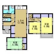 平塚市田村戸建の間取り画像